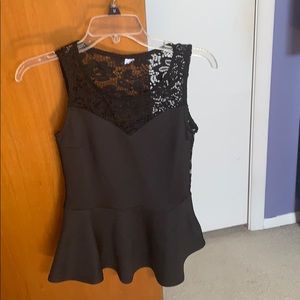 H&M laced back shirt